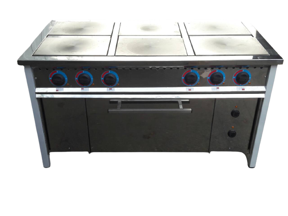 Плита електрична ЮВЕНТА ПЕ-6 (Р) з рознесеними конфорками без духової шафи